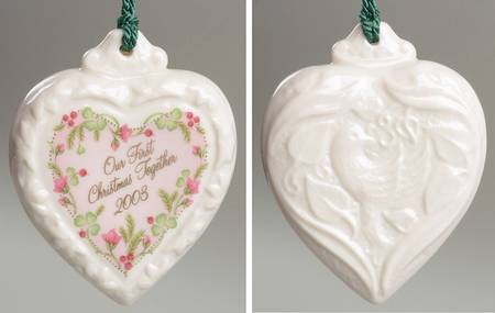 Our 1st Christmas 2003-Heart - Boxed