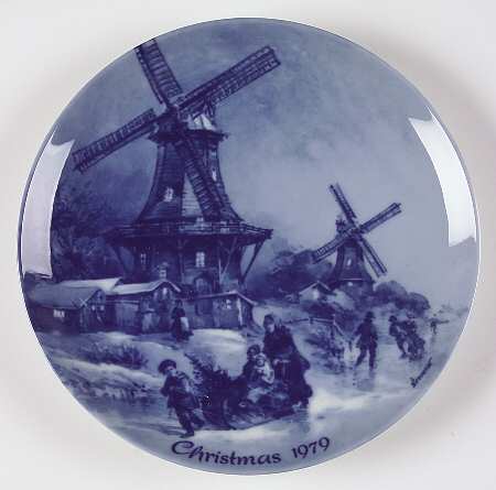German Christmas Plates Christmas In Greetsiel - Boxed