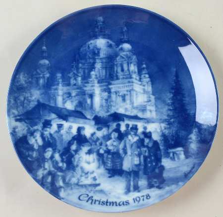 German Christmas Plates Christmas In Berlin - No Box
