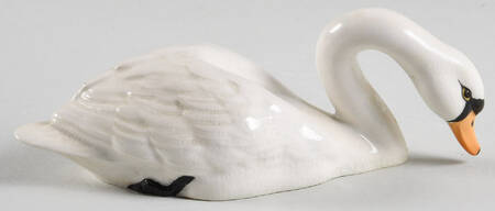 Beswick Figurine Swan Head Down - No Box