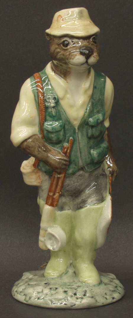 English Country Folk Fisherman Otter - Boxed