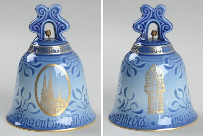 Famous Churches Annual Bell Uppsala Cathedral - Boxed