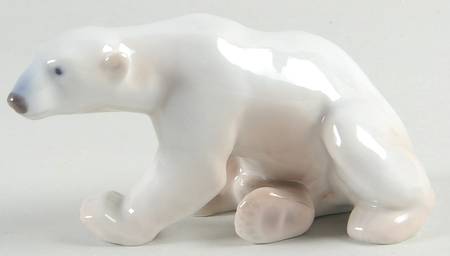 Animals-Wildlife Polar Bear Sitting - No Box