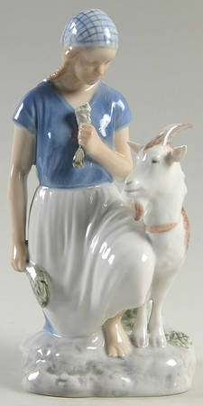 Occupations Girl With Goat - No Box