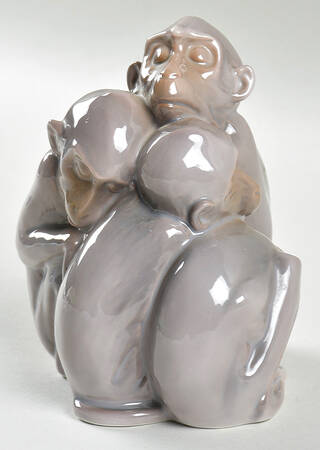 Animals-Wildlife Monkey Family - No Box