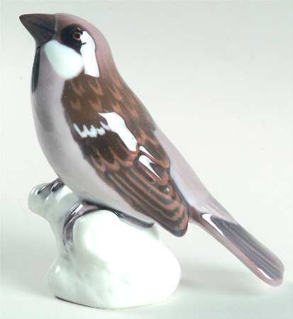 Birds Sparrow On Base - No Box