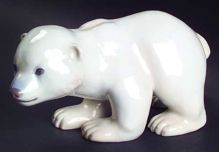 Animals-Wildlife Polar Bear Cub Standing - No Box