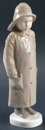 Children Boy In Raincoat - No Box