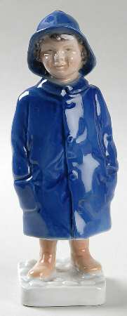 Children Boy With Raincoat - No Box