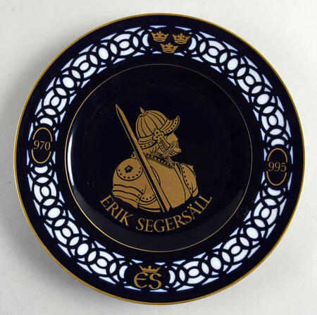 Swedish Kings Plates Eric Segersall - No Box