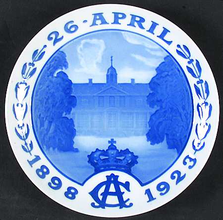 Commemorative Plates Sogenfri Castle - No Box