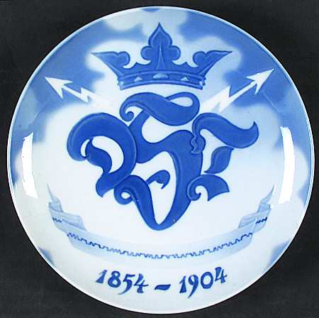 Commemorative Plates 50th Jubilee Phone Company - No Box