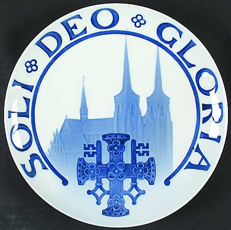 Commemorative Plates Roskilde Cathedral - No Box