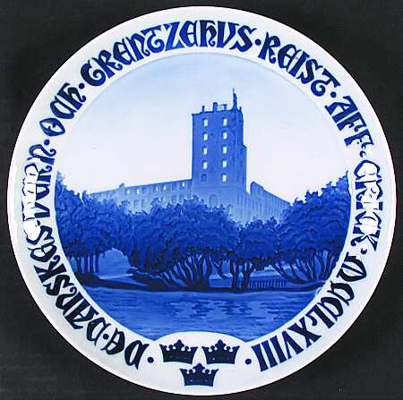 Commemorative Plates 750th Jubilee Of Koldinghus - No Box