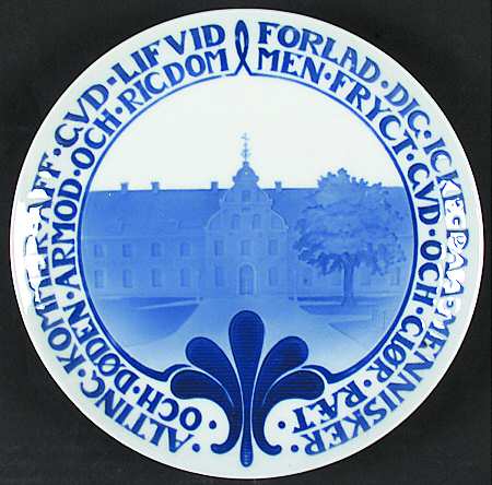Commemorative Plates Herlufsholm - No Box