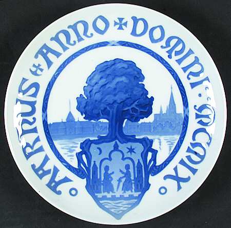 Commemorative Plates Aarhus - No Box