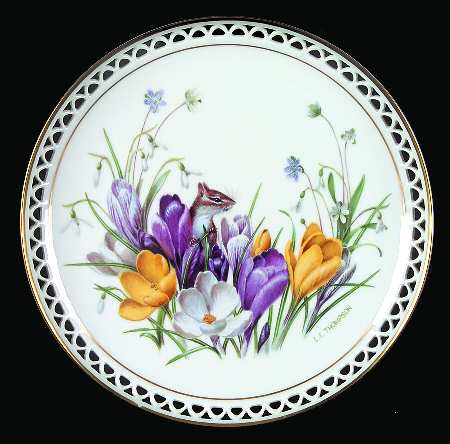 Country Garden Calender February-Crocus, Hepatica & Snowdrops - Boxed
