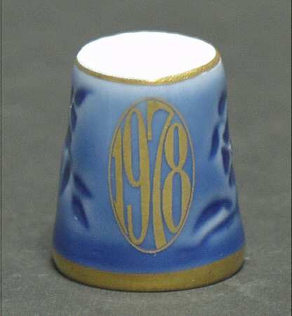 Bing &amp; Grondahl Annual Thimble by Bing &amp; Grondahl