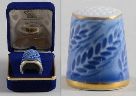 Bing & Grondahl Annual Thimble 1981 Annual Thimble - No Box