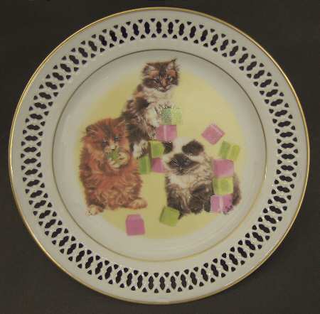Mothers Day Plate-New Generation The Kittens - No Box