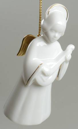 Heavenly Angels Angel With Mandolin - No Box