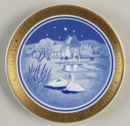 Christmas-Centennial Jubilee Miniature Plates 1974-Christmas In The Country - No Box