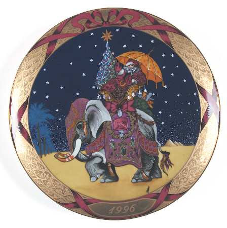 Christmas Around The World Santa Claus In The Orient - No Box