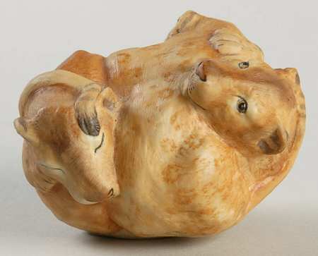 Boehm Animals Lions-In The Round - No Box