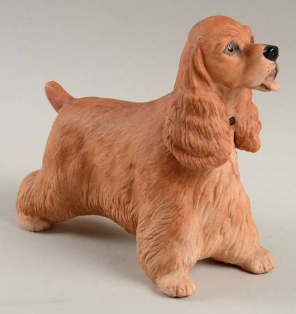 Boehm Animals Cocker Spaniel-Brown - No Box