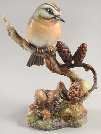 Boehm Birds Firecrest With Larch - No Box