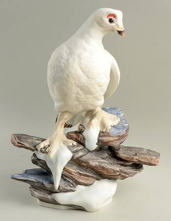 Boehm Birds Ptarmigan-Male - No Box