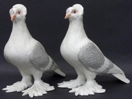 Boehm Birds Tumbler Pigeon-Pair - No Box
