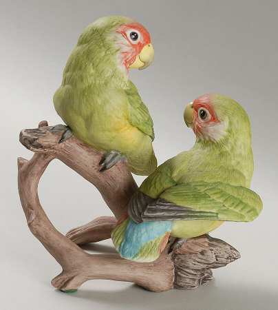 Boehm Birds Baby Lovebirds-Green - No Box