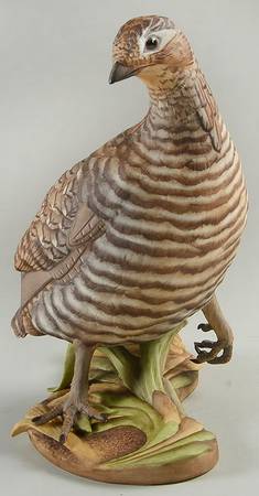 Boehm Birds Lesser Prairie Chickens-Female - No Box