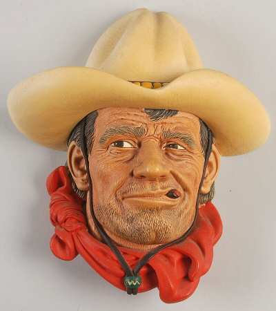 Character Head Plaques Rawhide - No Box