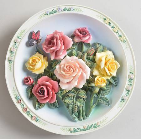 Lena Liu's Beautiful Garden Rose Garden - No Box
