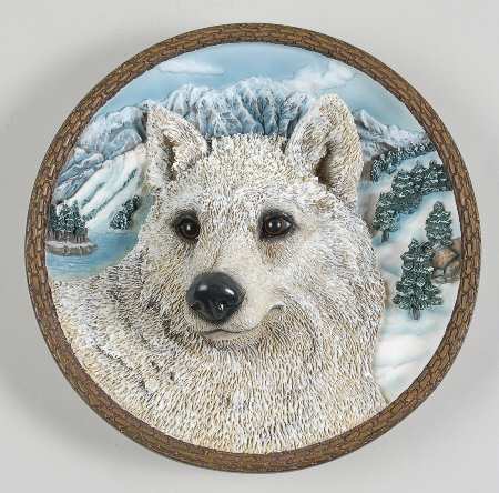 Faces of The Wild The White Wolf - No Box