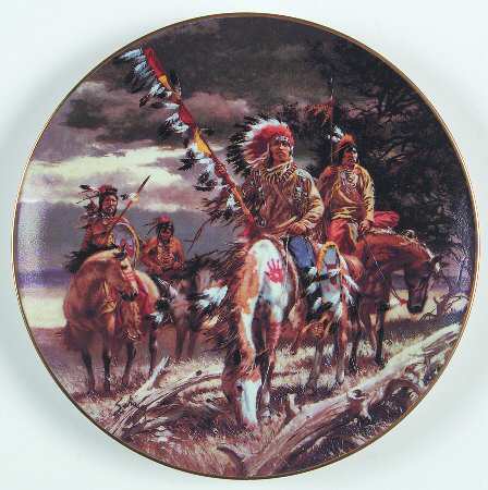 Footsteps of THE Brave by Bradford Exchange