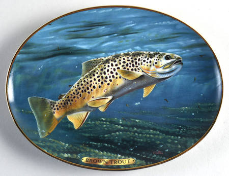 Freshwater Game Fish of North America Brown Trout - No Box