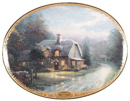 Lamplight Village-Oval Lamplight Glen - No Box