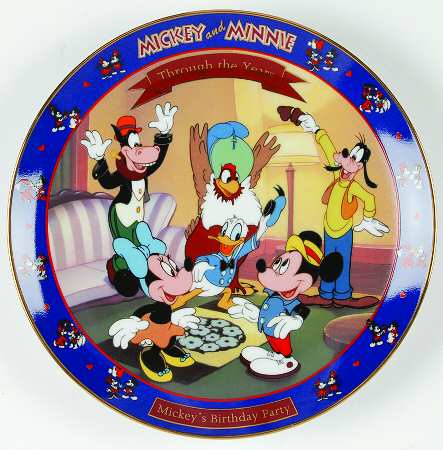 Mickey & Minnie Through the Years Mickey's Birthday Party 1942 - No Box