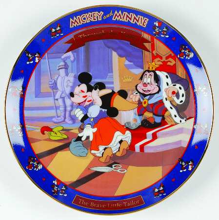 Mickey & Minnie Through the Years Brave Little Tailor - No Box
