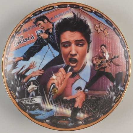 Musical Tribute To Elvis-Plate by Bradford Exchange