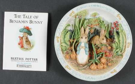 Peter Rabbit &amp; Benjamin Bunny by Bradford Exchange