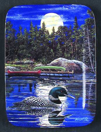 Reflection At Loon Landing by Bradford Exchange