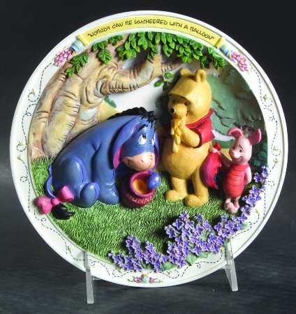 Winnie The Pooh 3-D Nobody Uncheered With Balloons - No Box