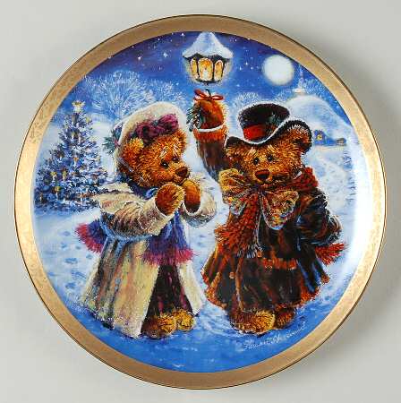 Beary Merry Christmas-Plate by Bradford Exchange
