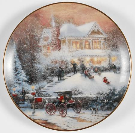 Old Fashioned Christmas with Thomas Kinkade by Bradford Exchange