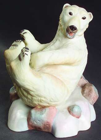 Burgues Figurine Polar Bear Male Cub - No Box