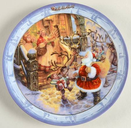 Santas on His Way Warm Send Off - No Box